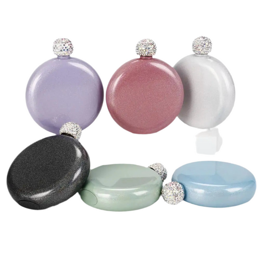 Bling Platinum Reusable Flask