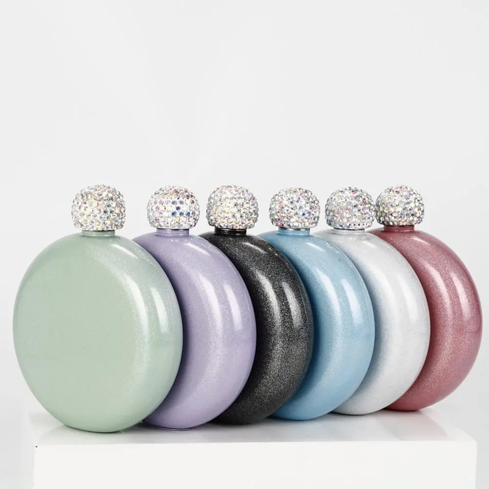 Bling Platinum Reusable Flask