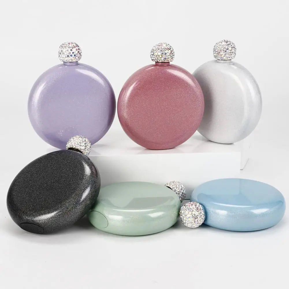 Bling Platinum Reusable Flask